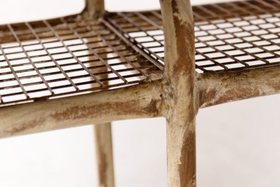 white-distressed-metal-base-of-table